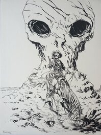 Original art - GHOST KID    recherche couverture