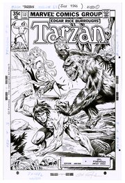 Gil Formosa - TARZAN COVER MARVEL - Couverture originale