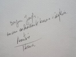 Remerciements de l'Artiste Remerciements de l'Artiste