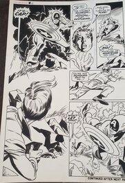 Gil Kane - Captain Marvel - Planche originale