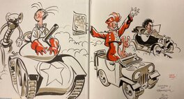 Al Severin - Dedicace - Planche originale