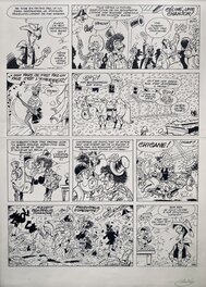 Lucky Luke - Planche originale