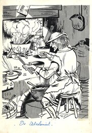 Buth - De Alchemist - Original Illustration