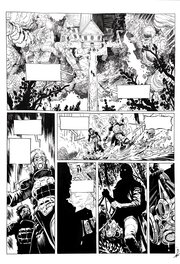 Didier Armand - Le convoyeur - Tome 3 planche 2 - Planche originale