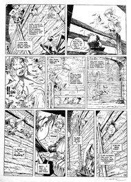 Planche originale - Peter Pan - Tome 03: Tempête