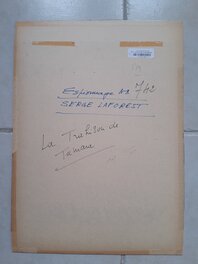 Verso du dessin Verso du dessin