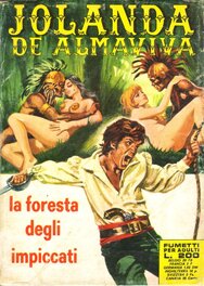 Cover - Jolanda de Almaviva #50 La foresta degli impiccati