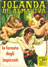 Cover - Jolanda de Almaviva #50 La foresta degli impiccati Cover - Jolanda de Almaviva #50 La foresta degli impiccati