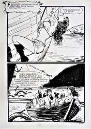 Milo Manara - Jolanda de Almaviva #50, p.55 - Planche originale