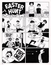 Jaime Hernandez - "Easter Hunt" - Jaime Hernandez - Love and Rockets #42 (Complete Story) - Comic Strip