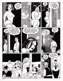 Love and Rockets - Planche originale