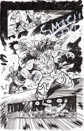 Daniel Warren Johnson - Do A Powerbomb #2, pg. 15 - Cobrasun vs. Kaneda the Destroyer - Comic Strip