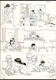 Mig - Planche 09 "Un petit livre oublié sur un banc" tome 1 (page 15) - Comic Strip