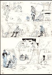 Mig - Planche 13 "Un petit livre oublié sur un banc" tome 1 (page 19) - Comic Strip