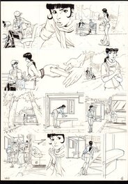 Mig - Planche 14 "Un petit livre oublié sur un banc" tome 1 (page 20) - Comic Strip