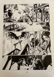 Nicolas Siner - Lors Gravestone - Planche originale - Comic Strip