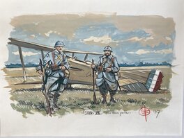 Stéphan Agosto - Sous bonne garde... - Original Illustration