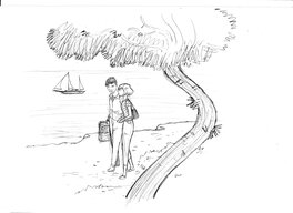 Cyril Bonin - Cyril Bonin - Du bout des doigts - Original Illustration