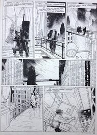 François Schuiten - BRÜSEL - Planche originale