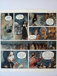 Vincent Dutreuil - ADA ENIGMA T1 LES SPECTRES DU CAIRE couleur directe - Planche originale