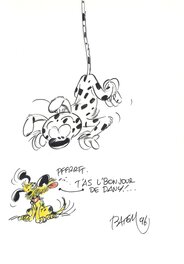 Batem - Marsupilami - Original Illustration