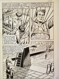 Juan José Ubeda Fuentes - CAMBERRA  T7 LES TROMPETTES DE LA MORT planche originale - Comic Strip