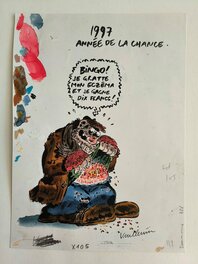 Philippe Vuillemin - 1997, année de la chance - Planche originale