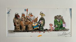 Philippe Vuillemin - Un éléphant ça trompe énormément - Planche originale