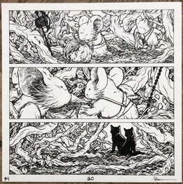 David Petersen - Mouse Guard - The Black Axe - 2012 - #4 p20