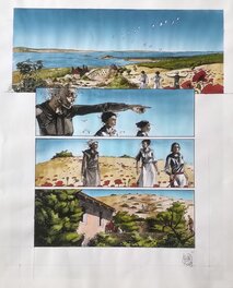 Christophe Dubois - La ballade de Magdalena - Planche originale