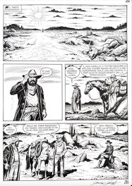 Danubio Giacomo - Tex n. 661 "Ricercato vivo o morto!" page 22 - Comic Strip