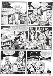 Danubio Giacomo - Tex n. 661 "Ricercato vivo o morto!" page 48 - Comic Strip