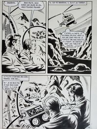 Juan José Ubeda Fuentes - CAMBERRA T5 POUR UN OEIL LES DEUX YEUX (première partie)  planche original - Comic Strip