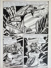 Comic Strip - CAMBERRA T8 LES TROMPETTES DE LA MORT planche originale