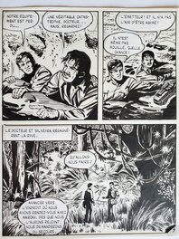 COMMANDO n°86 LE NAUFRAGE 2 planche originale