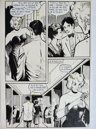 collectif de dessinateurs - FLASH ESPIONNAGE n°48 MISSION SPECIALE planche originale - Planche originale