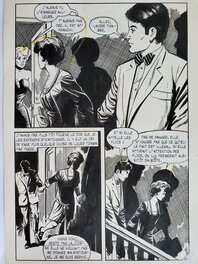 collectif de dessinateurs - FLASH ESPIONNAGE n°48 MISSION SPECIALE planche originale - Planche originale