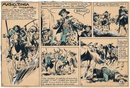 Hans Kresse - Matho Tonga part 1 - De laatste der Mandans - Comic Strip
