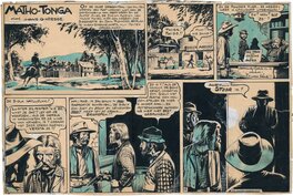 Hans Kresse - Matho Tonga part 1 - De laatste der Mandans - Comic Strip