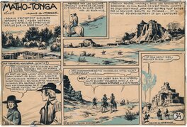 Hans Kresse - Matho Tonga part 1 - De laatste der Mandans - Comic Strip