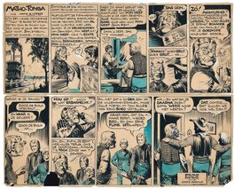 Hans Kresse - Matho Tonga part 1 - De laatste der Mandans - final page - Planche originale