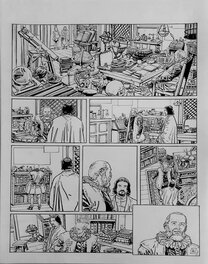 Luca Raimondo - Le kabbaliste de Prague - Tome 1 - Page 36 - Planche originale