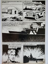 TEMERAIRE n°72  TOMIC - L'AVENTURE SOUS-MARINE  planche originale