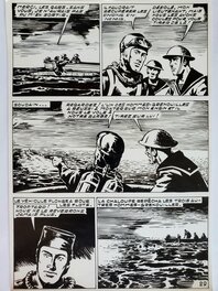 Jean-Paul Decoudun - TEMERAIRE n°72 TOMIC - L'AVENTURE SOUS-MARINE planche originale - Comic Strip