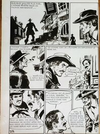 Pierre Dupuis - LES AVENTURES DU CHEVALIER BISCAYE - LA PRISE DE COURTRAI premier épisode planche originale - Comic Strip