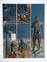 Planche originale - L'effet Abracax Métal Hurlant 21