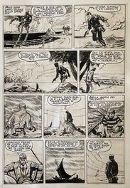 Hugo Pratt - Junglemen - Planche originale