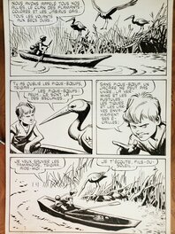 Comic Strip - YACATA (Fils-du-Soleil) n°10 LE CLAN DES TAMANOIRS planche originale