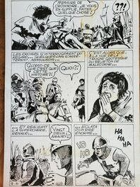 M V - BARON DE MALECORNE planche originale - Comic Strip