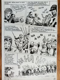 M V - BARON DE MALECORNE planche originale - Comic Strip